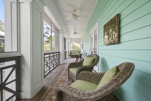 AMAZING PORCHES LENGTH OF HOME; UP & DOWN