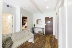 Interior entrance