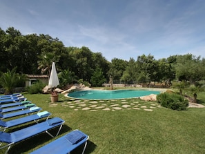 Piscine maison de vacances