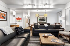 Living Room and Dining Area
