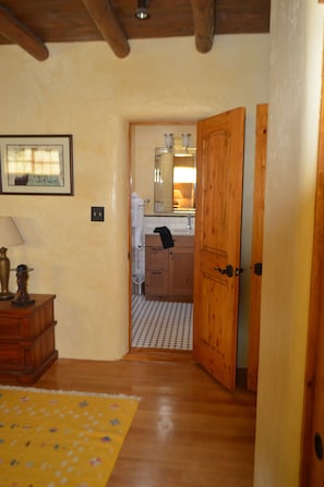 Door way from Master bedroom to bathroom