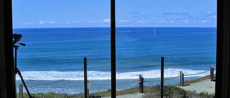 Vue sur la plage/l’océan