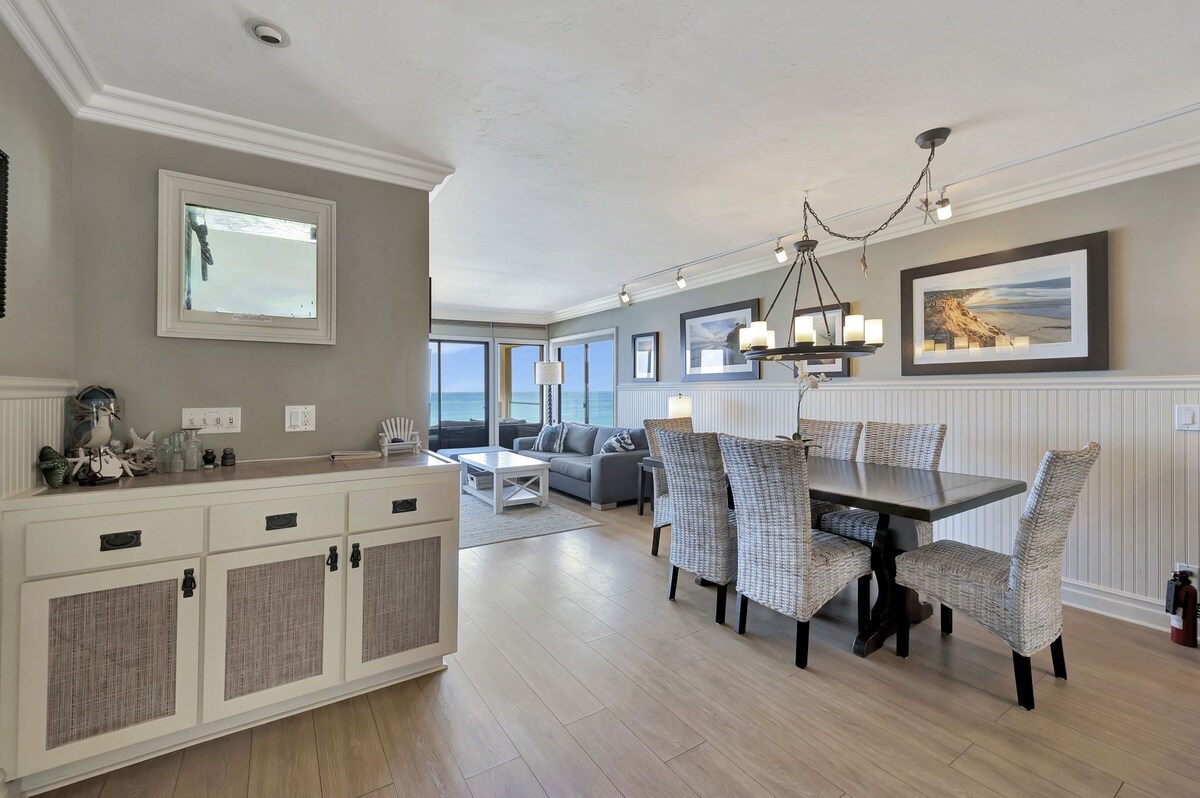 Oceanfront! Unobstructed Views-Corner Unit – Totally Remodeled 2024