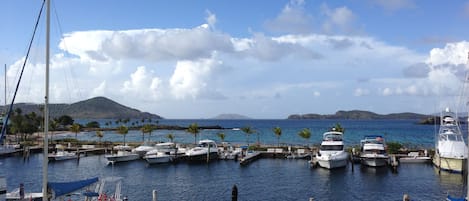 A Beautiful day in paradise - view sitting from the balcony