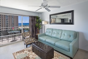 Enjoy the Hawaiian breezes from your living room