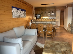 salon et cuisine
