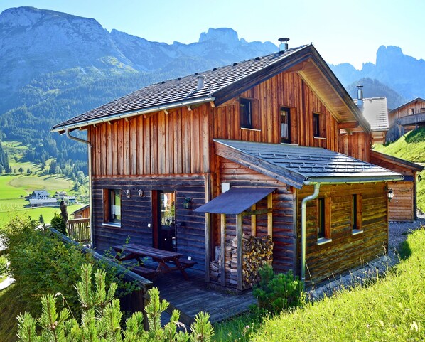 Das Ferienhaus in der wunderschönen Bergwelt