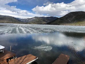 View from the lower deck