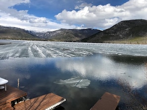 View from the lower deck