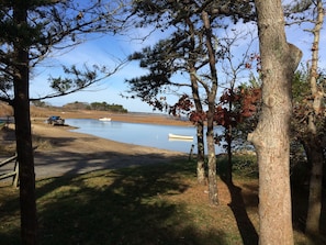 View from driveway