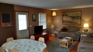 Living room, part of dining room