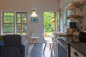 View from kitchen to front door
