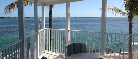 Your porch overlooking the open water