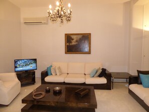 The dining room