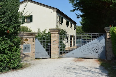 Raffiniertes Haus in der nahe von Venedig, mit park&parkplatz.