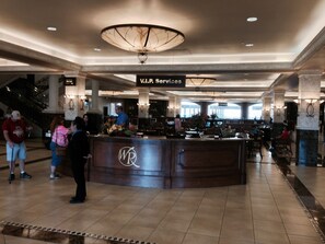 Lobby and Concierge Desk