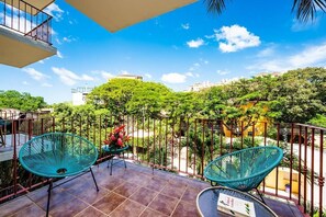 There are several terraces in the unit to look at birds and monkeys, there are even books to identify them at the condo!