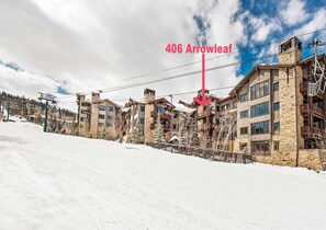 Our location, ideal ski access!