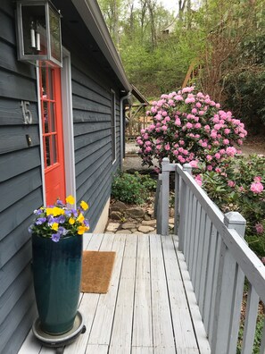 Front porch in Springtime.