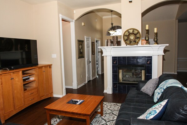 Open family room 