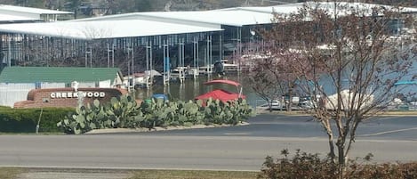 lake and Marina view!