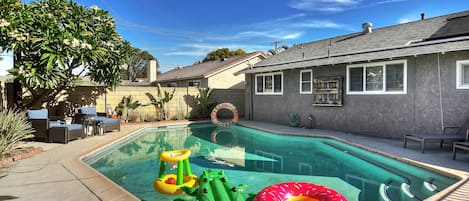 Solar Heated Pool