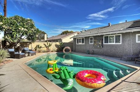 Solar Heated Pool