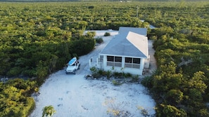 Total seclusion. A dozen houses on our street but the closest one is 3 lots away