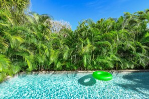 Private Pool with Tropical Landscaping