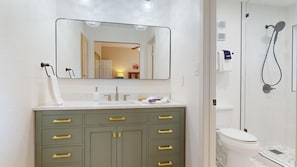 Fully updated bathroom attached to master bedroom