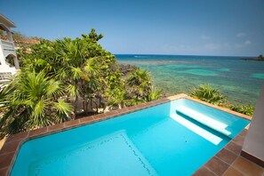 Relax in your own pool and enjoy the view