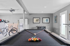 Game Room - Challenge your family to a game of pool.