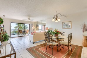 Open-Concept Living and Dining Area