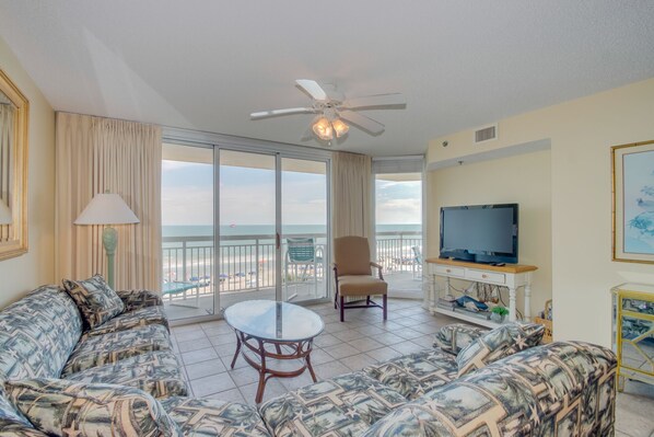 Oceanfront Living Room