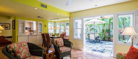 Sea Captain's Haven is a 2-story villa located at Porter Court, within Truman Annex...