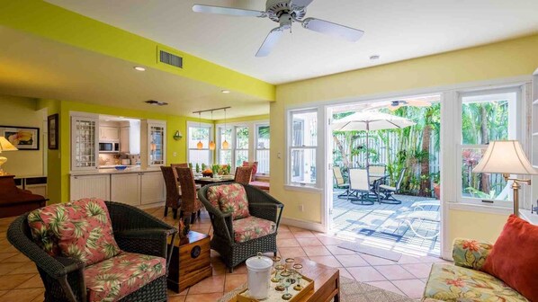 Sea Captain's Haven is a 2-story villa located at Porter Court, within Truman Annex...