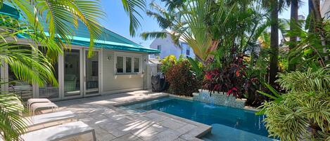 Private Pool and Patio Louisa's Hideaway Key West