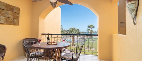 The patio table for four to enjoy.