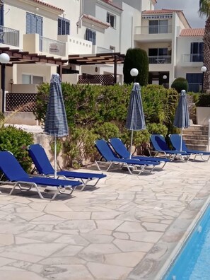Poolside - house in background