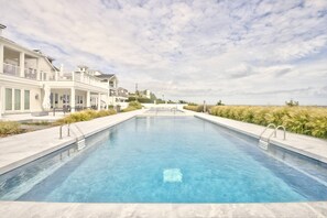 One of the two pools available to guests at Sea Gate.