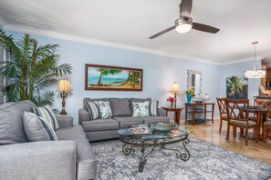 Updated with new, quality furnishings making this a wonderful vacation condo