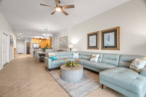 Open-Concept Floor Plan Provided a Perfect Space for Gathering and Entertaining