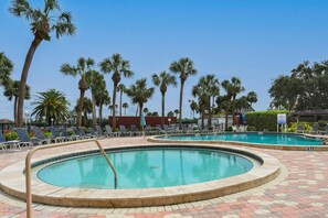 Teach your little ones how to swim in the heated baby pool !