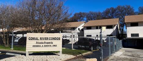 Comal River Condo Entrance