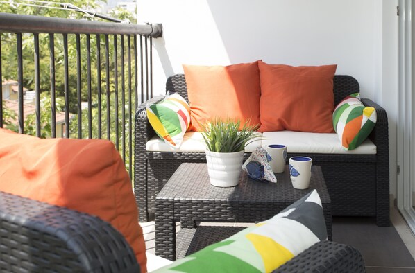 Perfect spot for morning coffee!