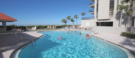 Spend a day in the Sun with the Family or Take a Dip after The Beach at the Community Waterfront  Pool