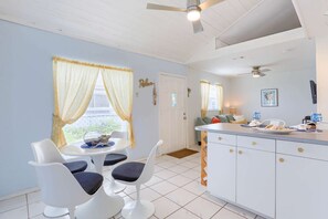 Open-Concept Living and Dining Area