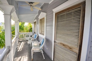 Front porch Louisa House Key West