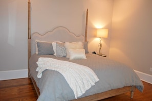 First King Bedroom has i-phone docking station