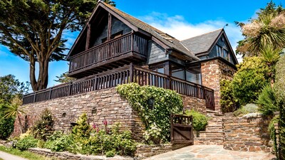 TREGLISSON〜 Lodge de cuento de hadas junto al mar con increíbles vistas al mar y playa popular